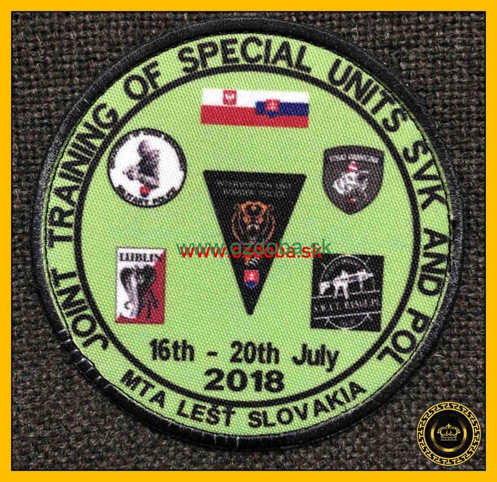 RUKÁVOVÝ ZNAK SPECIAL UNITS 2018