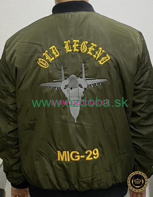 BOMBER BUNDA OLD LEGEND MIG-29 VEĽKOSŤ M