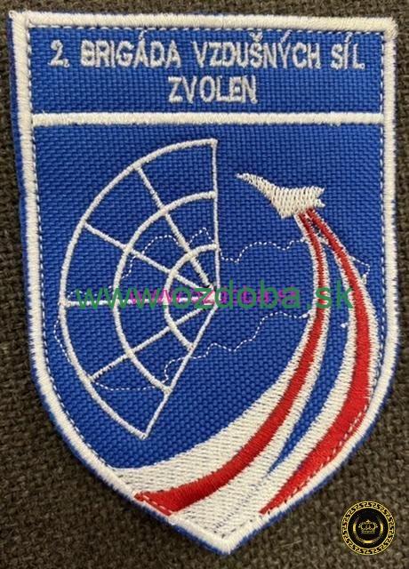 RUKÁVOVÝ ZNAK 2. BRIGÁDA VZDUŠNÝCH SÍL ZVOLEN