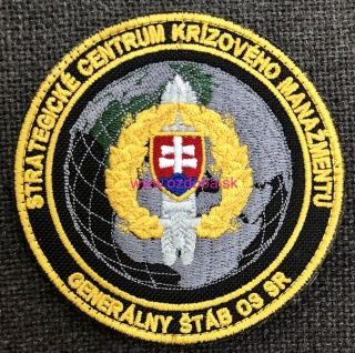 RUKÁVOVÝ ZNAK STRATEGICKÉ CENTRUM KRÍZOVÉHO MANAŽMENTU FAREBNÝ