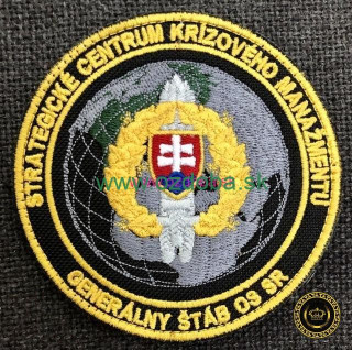 RUKÁVOVÝ ZNAK STRATEGICKÉ CENTRUM KRÍZOVÉHO MANAŽMENTU FAREBNÝ