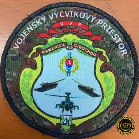 Vojenský výcvikový priestor Kamenica nad Cirochou – výšivka OZDOBA